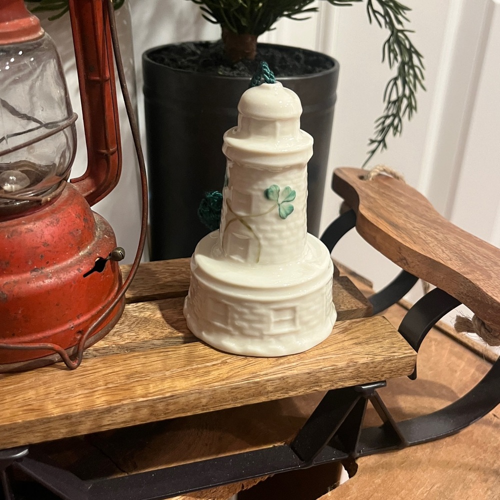 Belleek Bailey Lighthouse Ornament - Picture 5 of 6